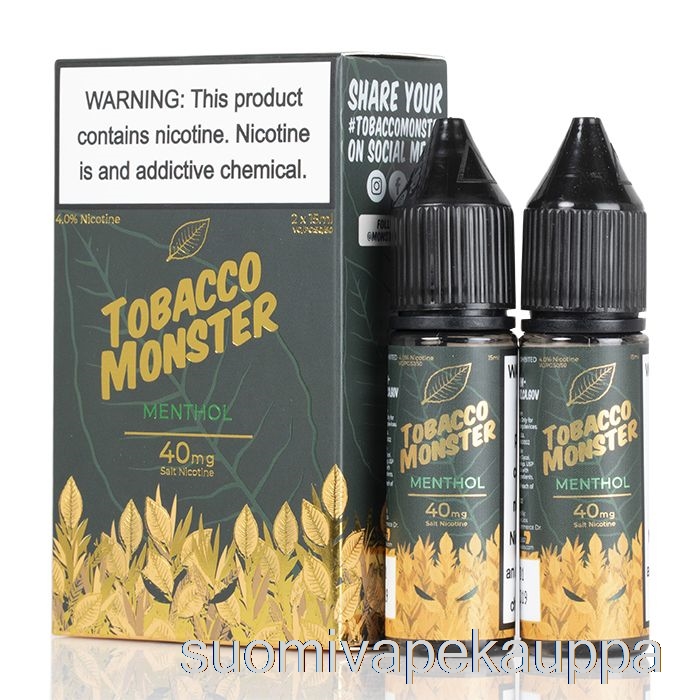 Vape Kauppa Mentoli - Tupakkamonsterisuolat - 30ml 24mg